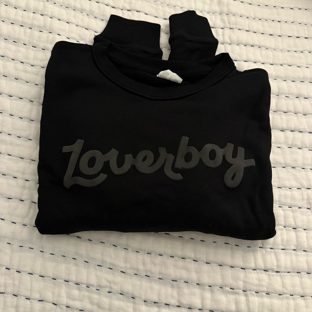 Black Loverboy Sweatshirt